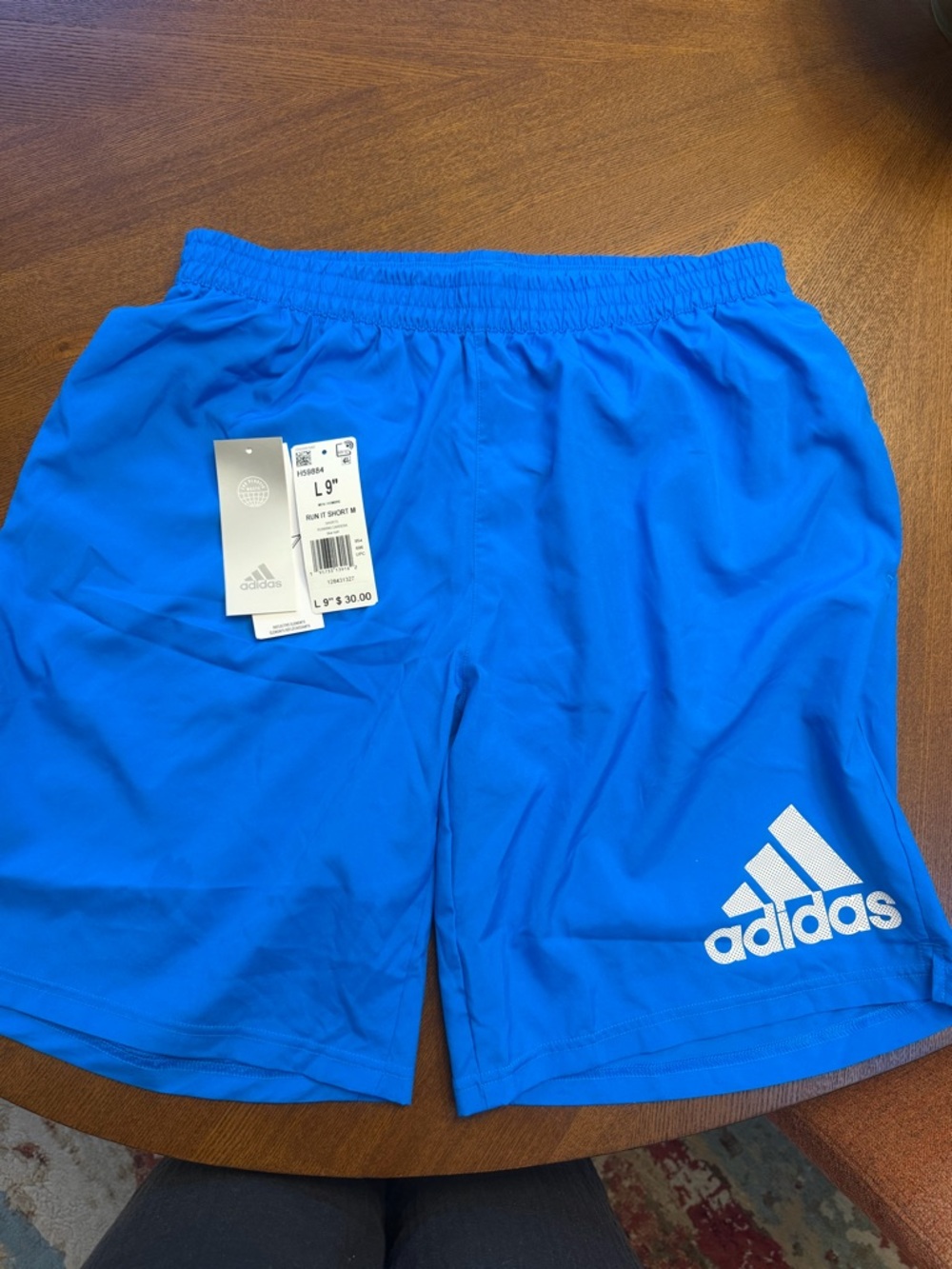 adidas Men's Royal Blue Running Shorts